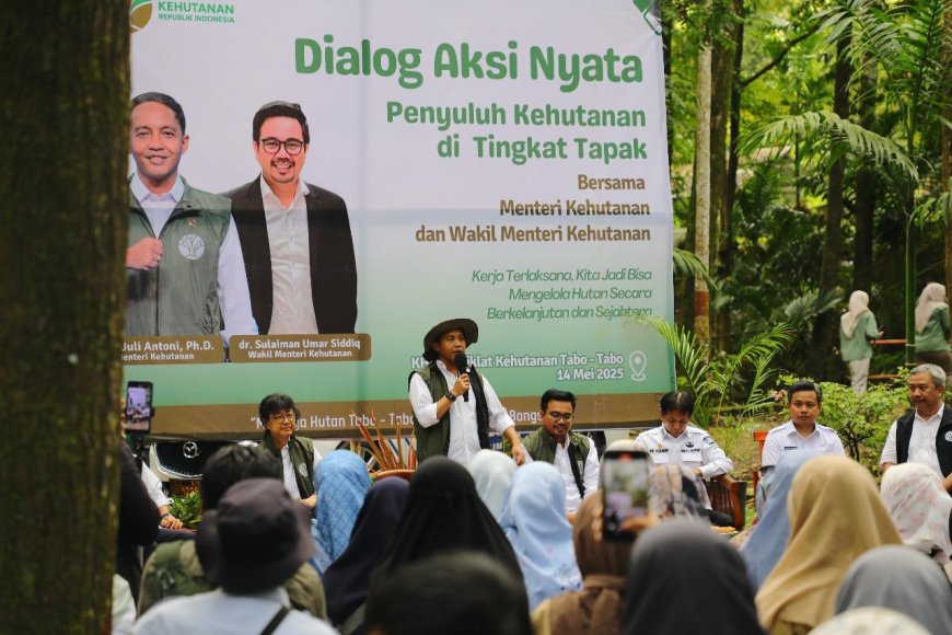 Kunjungan Kerja Menteri Kehutanan ke Sulawesi Selatan: Membangun Dialog Pengelolaan Hutan Secara Berkelanjutan