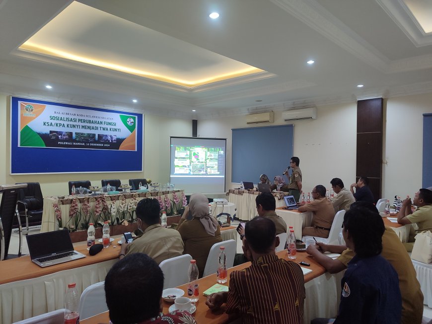 Perubahan Fungsi KSA/KPA Kunyi Menuju Taman Wisata Alam Kunyi