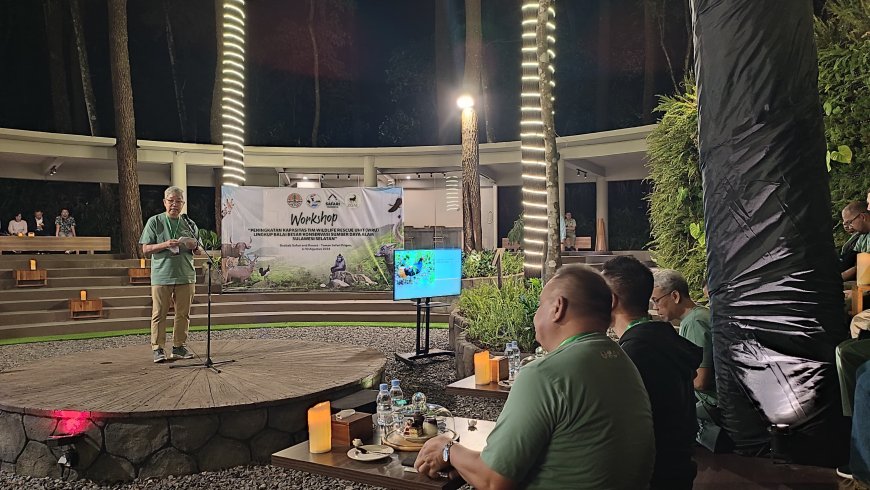 Peningkatan Kapasitas Tim Wildlife Rescue Unit (WRU) BBKSDA Sulawesi Selatan di TSI Prigen, Jawa Timur