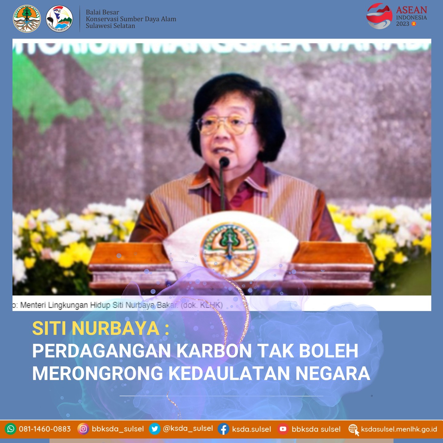 Menteri LHK : Perdagangan Karbon Diatur dengan Pondasi Governance dan Kedaulatan Negara