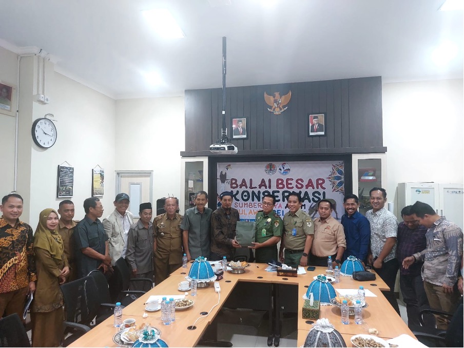 Pembahasan Pengusulan Taman Nasional Gunung Latimojong bersama delegasi Komisi II DPRD Kabupaten Luwu