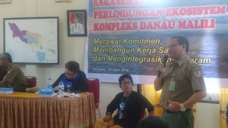 KEGIATAN SARESEHAN PERLINDUNGAN EKOSISTEM KOMPLEKS DANAU MALILI