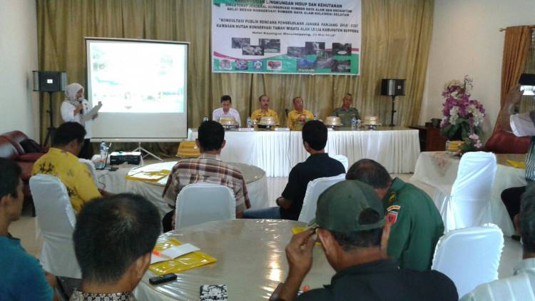 KONSULTASI PUBLIK RENCANA PENGELOLAAN JANGKA PANJANG 2018-2027 TAMAN WISATA ALAM LEJJA