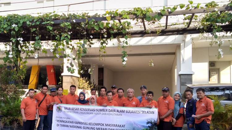 SHARE LEARNING PROGRAM BBKSDA SULSEL DI BTN GUNUNG MERAPI