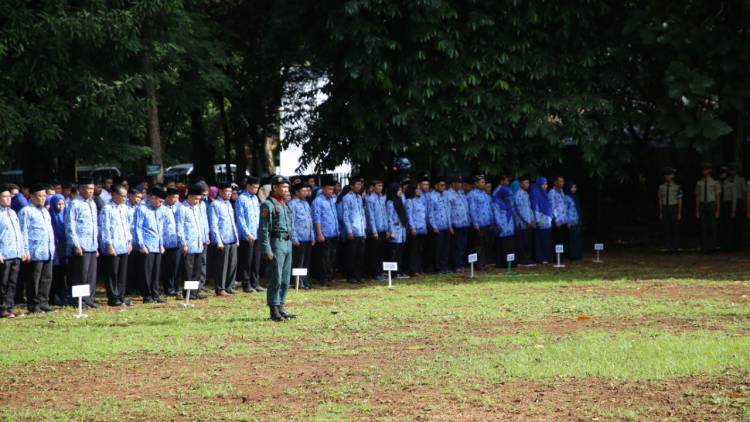 Puncak Hari Bakti Rimbawan Ke-36, Unit Pelaksana Teknis LHK Sulawesi Selatan, mengadakan Lomba-lomba seru, Jungle Track dan Upacara di Balai Diklat Kehutanan Makassar