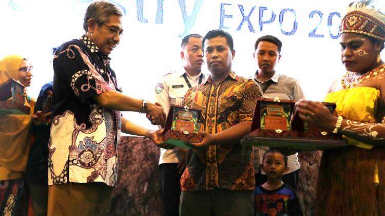 Ukiran Prestasi BBKSDA Sulsel Di Indogreen Environment and Forestry Expo 2019