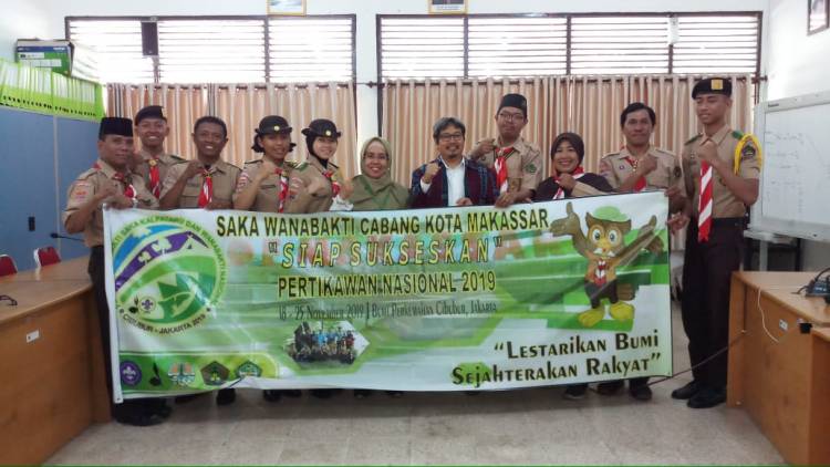 PELEPASAN PESERTA PERTIKAWAN NASIONAL 2019 CABANG MAKASSAR