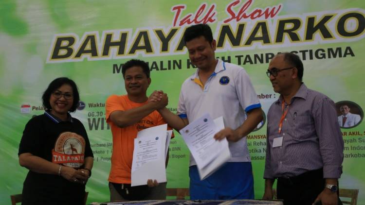 Solidaritas Rimbawan Anti Narkoba dan BNN Untuk Bumi dan Manusia