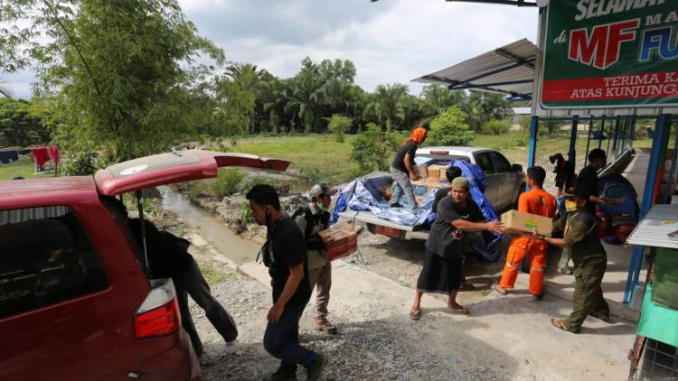 Solidaritas Rimbawan di Bencana Banjir Bandang Luwu Utara