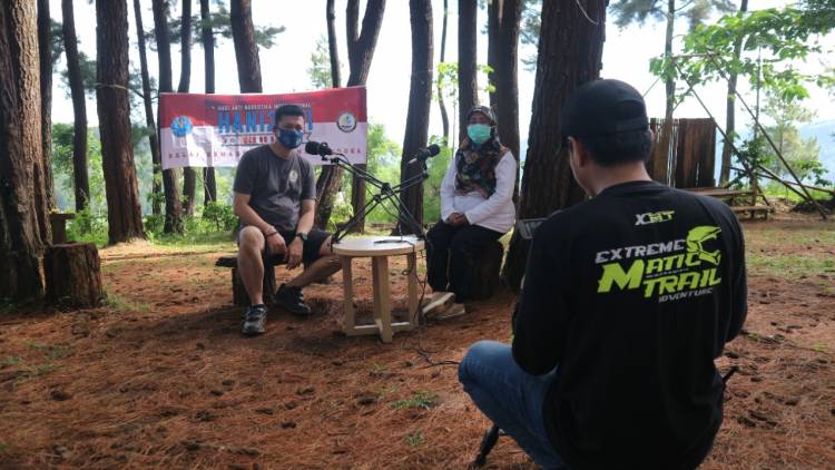 CAMPING BERSAMA KOMUNITAS SEPEDA DAN BALAI REHABILITASI BNN MAKASSAR DI PUNCAK BISSOLORO
