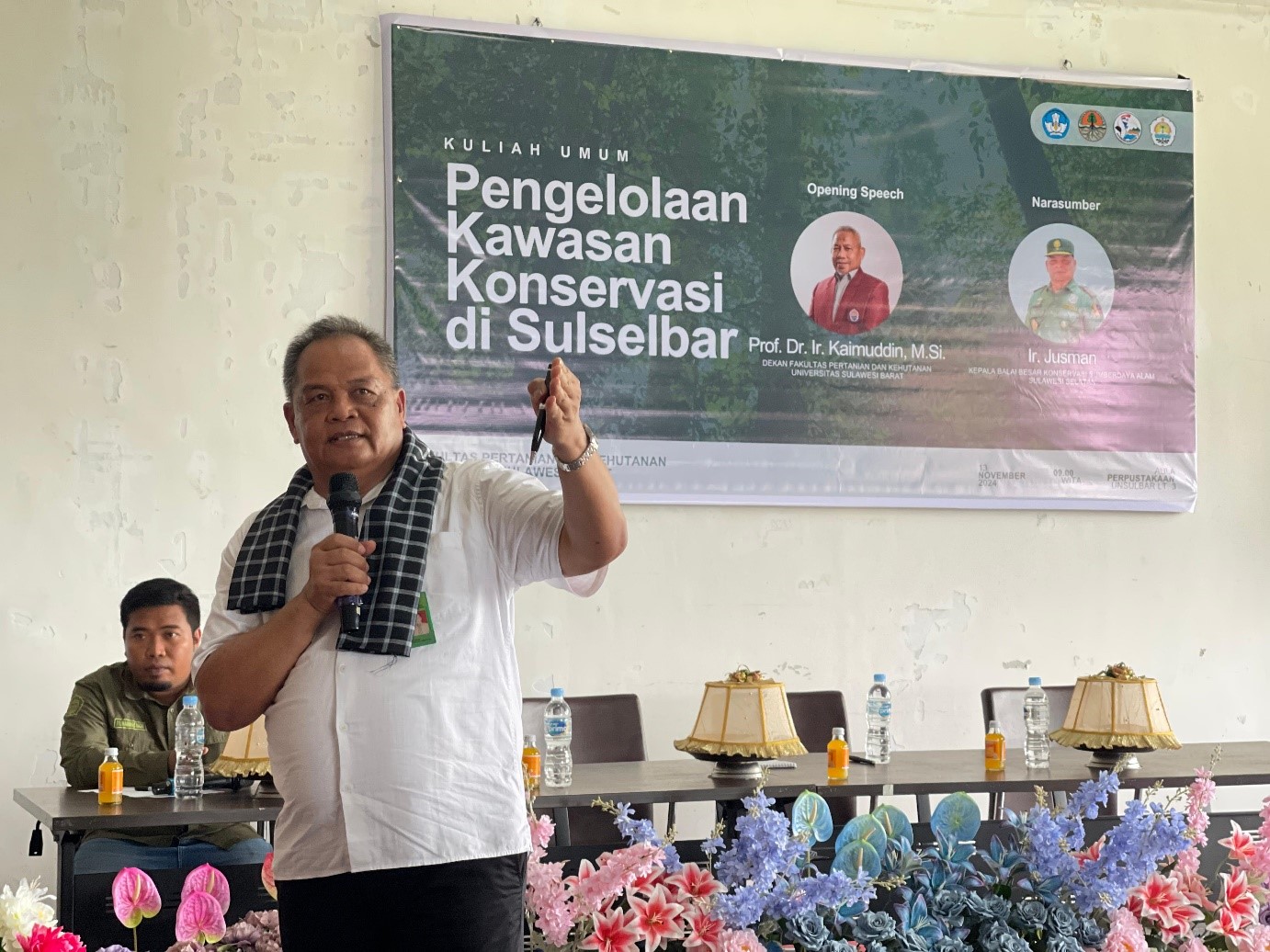 Kuliah Umum di Universitas Sulawesi Barat oleh Kepala BBKSDA Sulsel